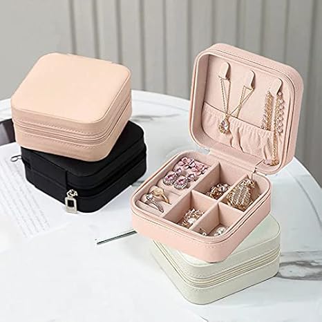 Draagbare Mini Sieraden Organizer Doos
