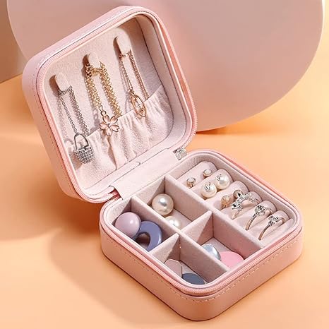 Draagbare Mini Sieraden Organizer Doos