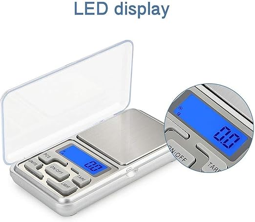 Mini precisie draagbare elektronische digitale weegschaal