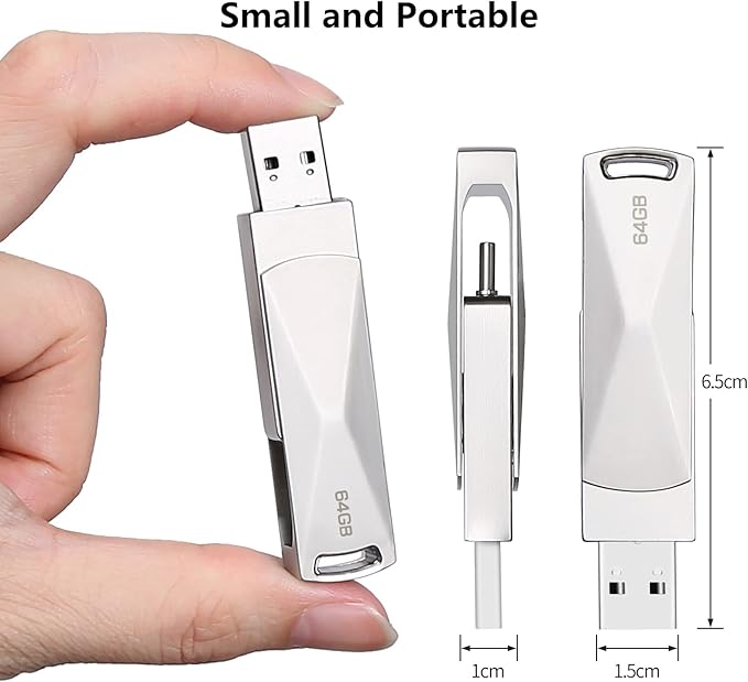 2-in-1 Type-C USB Stick 64GB