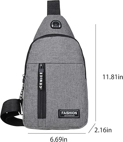 Heren Crossbody Schoudertas.
