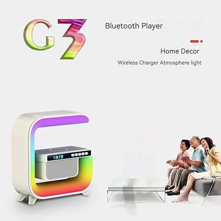 Multifunctionele draadloze opladerstandaard Bluetooth 5.0-luidspreker