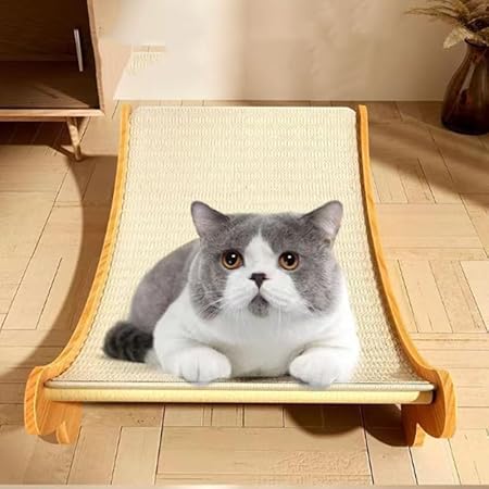 Kattenkrabplank met houten frame