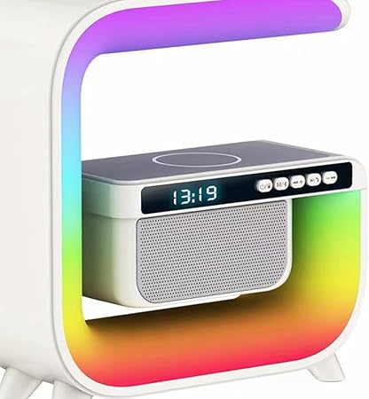 Multifunctionele draadloze opladerstandaard Bluetooth 5.0-luidspreker
