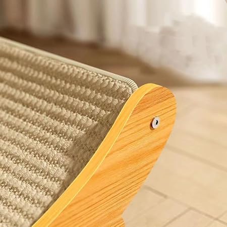 Kattenkrabplank met houten frame