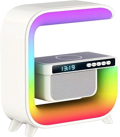 Multifunctionele draadloze opladerstandaard Bluetooth 5.0-luidspreker