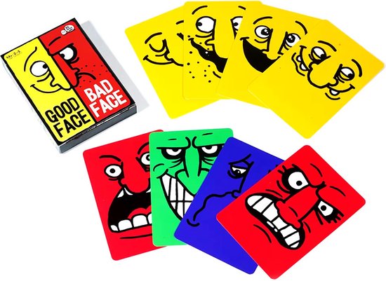 Good Face Bad Face Kaartspel 