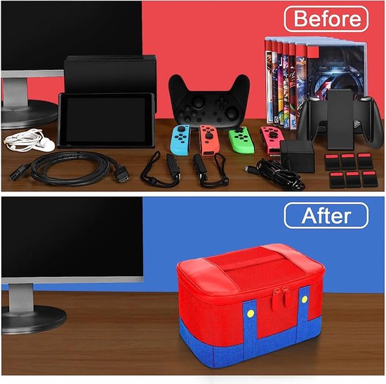 Nintento Switch Opbergtas