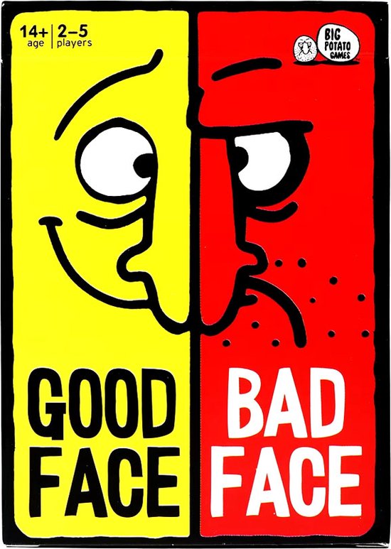 Good Face Bad Face Kaartspel 