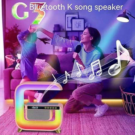 Multifunctionele draadloze opladerstandaard Bluetooth 5.0-luidspreker
