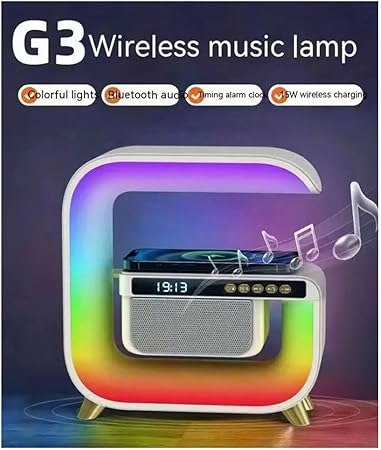 Multifunctionele draadloze opladerstandaard Bluetooth 5.0-luidspreker