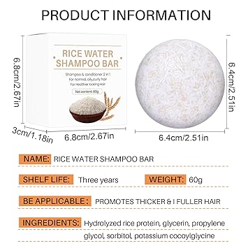 Biologische Rijst Shampoo