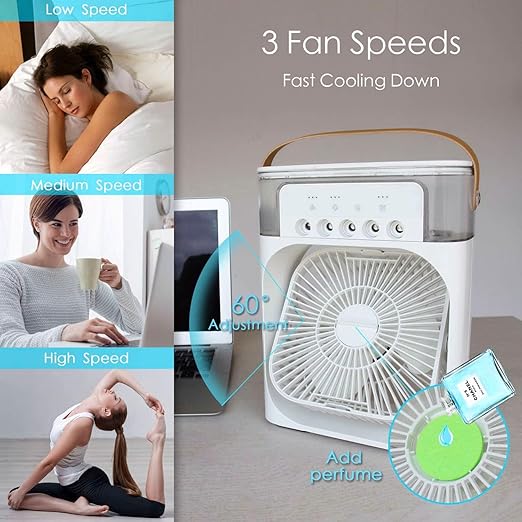3 In 1 Ventilator Airconditioner Huishoudelijke Kleine Luchtkoeler