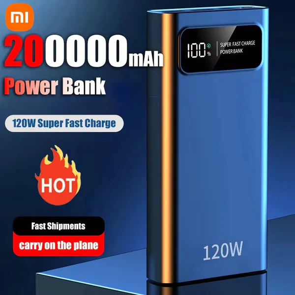 Xiaomi 200000 mAh 120W Powerbank