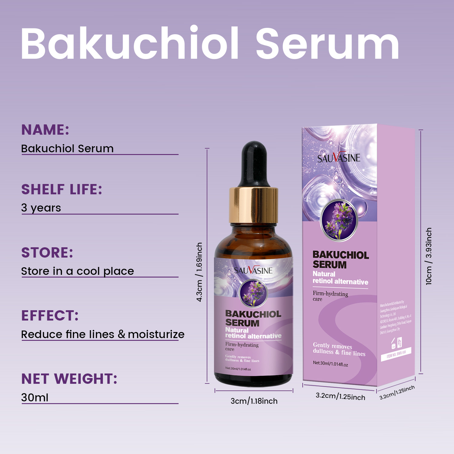 Bakuchiol Gezicht Serum