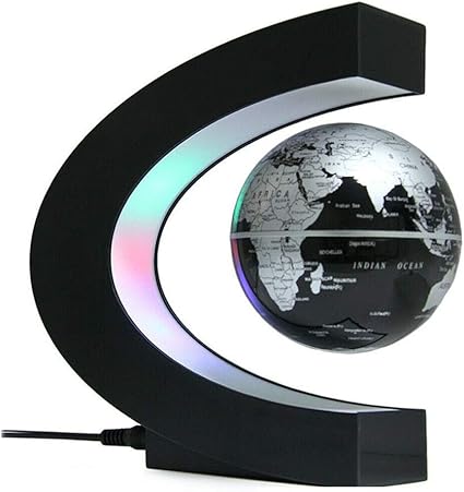 Coriver Zwevende wereldbol met LED-verlichting