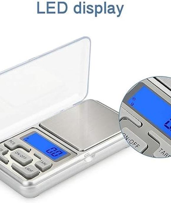 Mini precisie draagbare elektronische digitale weegschaal